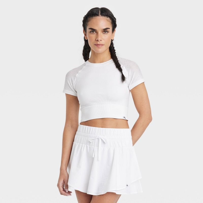 Women's Seamless Crop Short Sleeve Shirt - JoyLab™ | Target