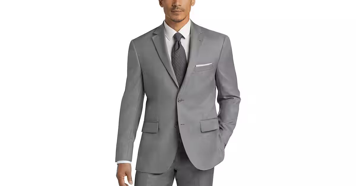 JOE Joseph Abboud Light Gray Modern Fit Suit | The Men's Wearhouse