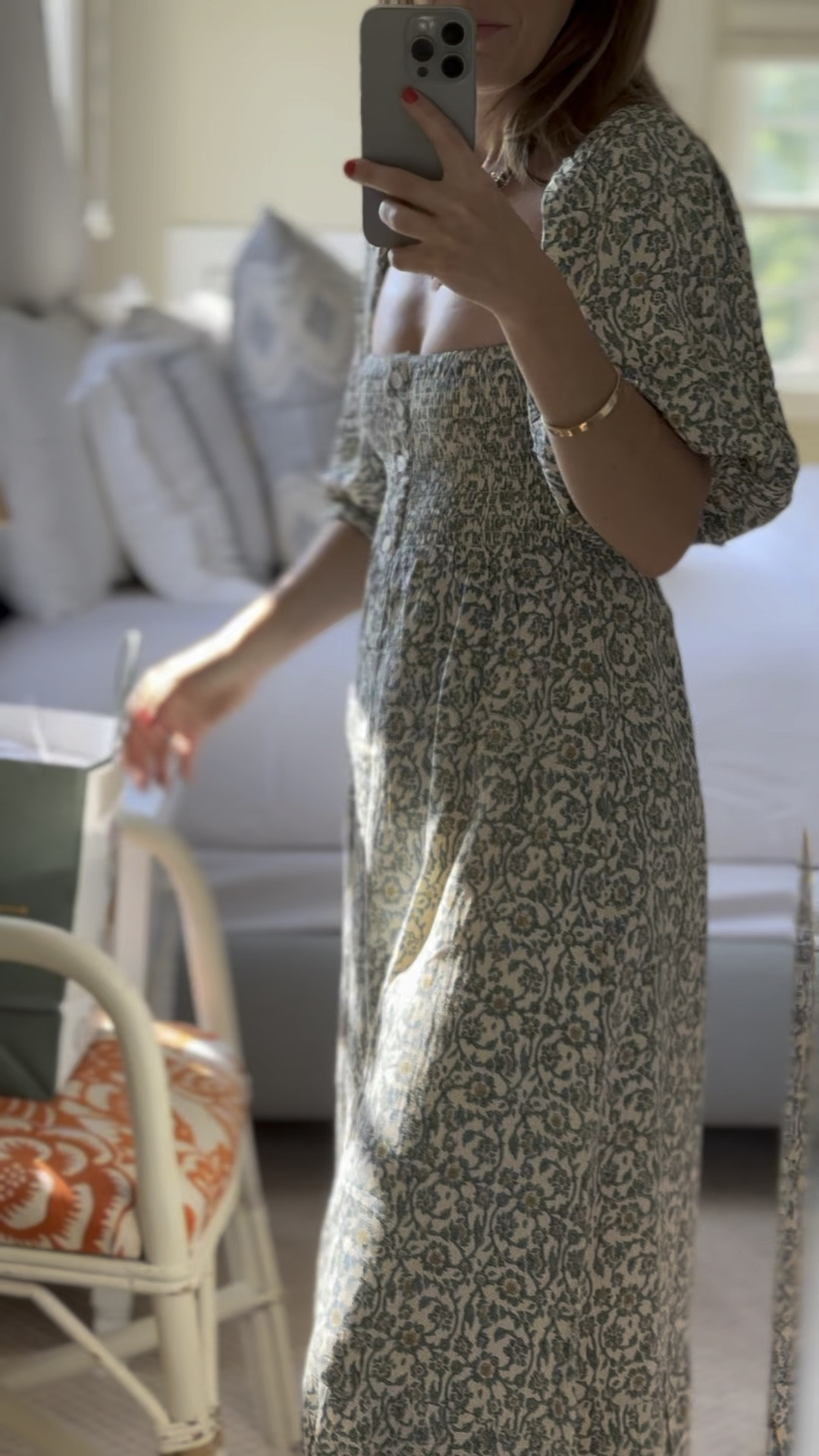 Modern day Elizabeth Bennet vibes. Seriously so pretty. Lots of patterns! Runs a little long on me - I’m 5’0.

#LTKSeasonal #LTKStyleTip