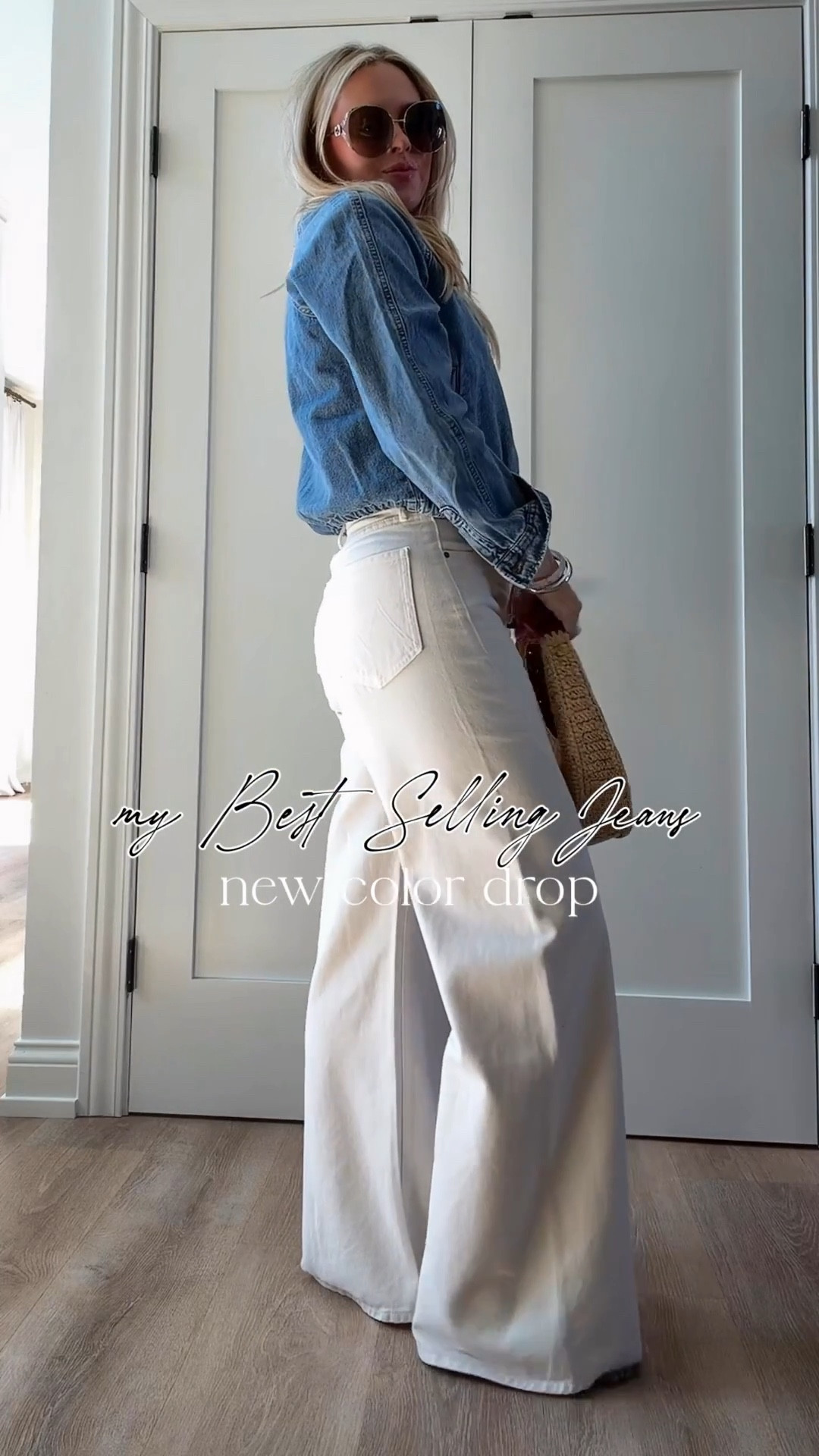 My best selling jeans that literally broke the internet are now in a new bone wash! 🤍 I did size up one in this color because it felt slightly more fitted than my other pairs & sometimes with lighter colors I like a little more room! 

Jeans. White jeans. White pants. Spring fashion. 

#LTKSeasonal #LTKootd #LTKgrwm