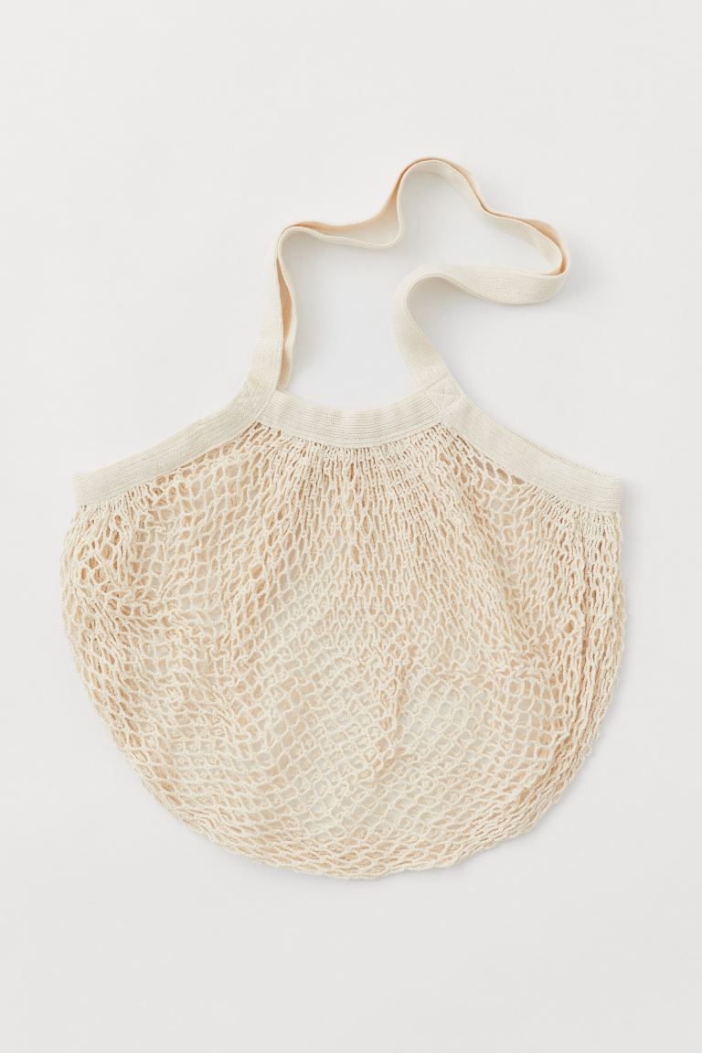 Cotton Mesh Tote | H&M (US)