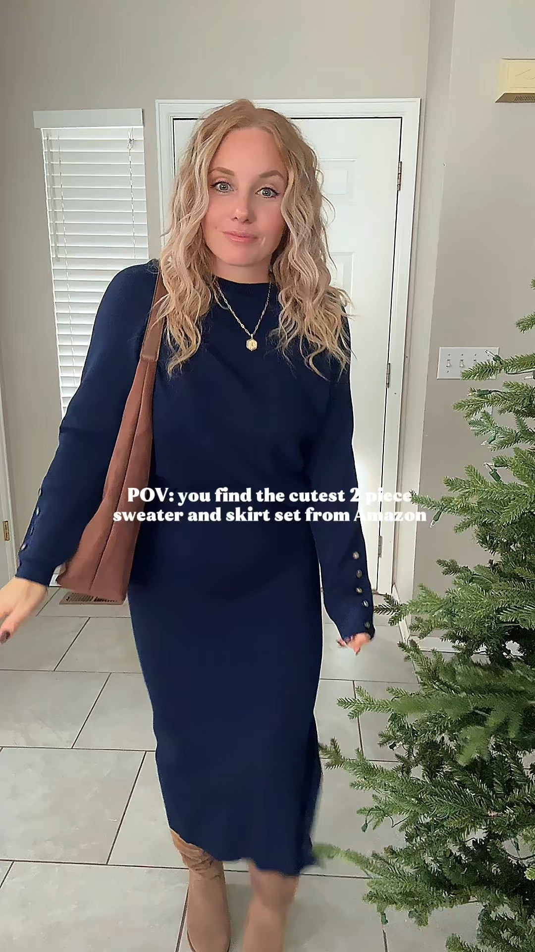 2 piece sweater and skirt set from amazon, fits tts. Would be so cute for work or a holiday party! 






//elevated outfit, amazon fashion, workwear, amazon outfit ideas, outfit inspo, amazon fashion, what to wear for fall, fall outfits 2025, fall fashion, winter outfits, petite fashion, amazon workwear, work outfit, elevated basics, thanksgiving outfit 

#LTKStyleTip #LTKHoliday #LTKPetite