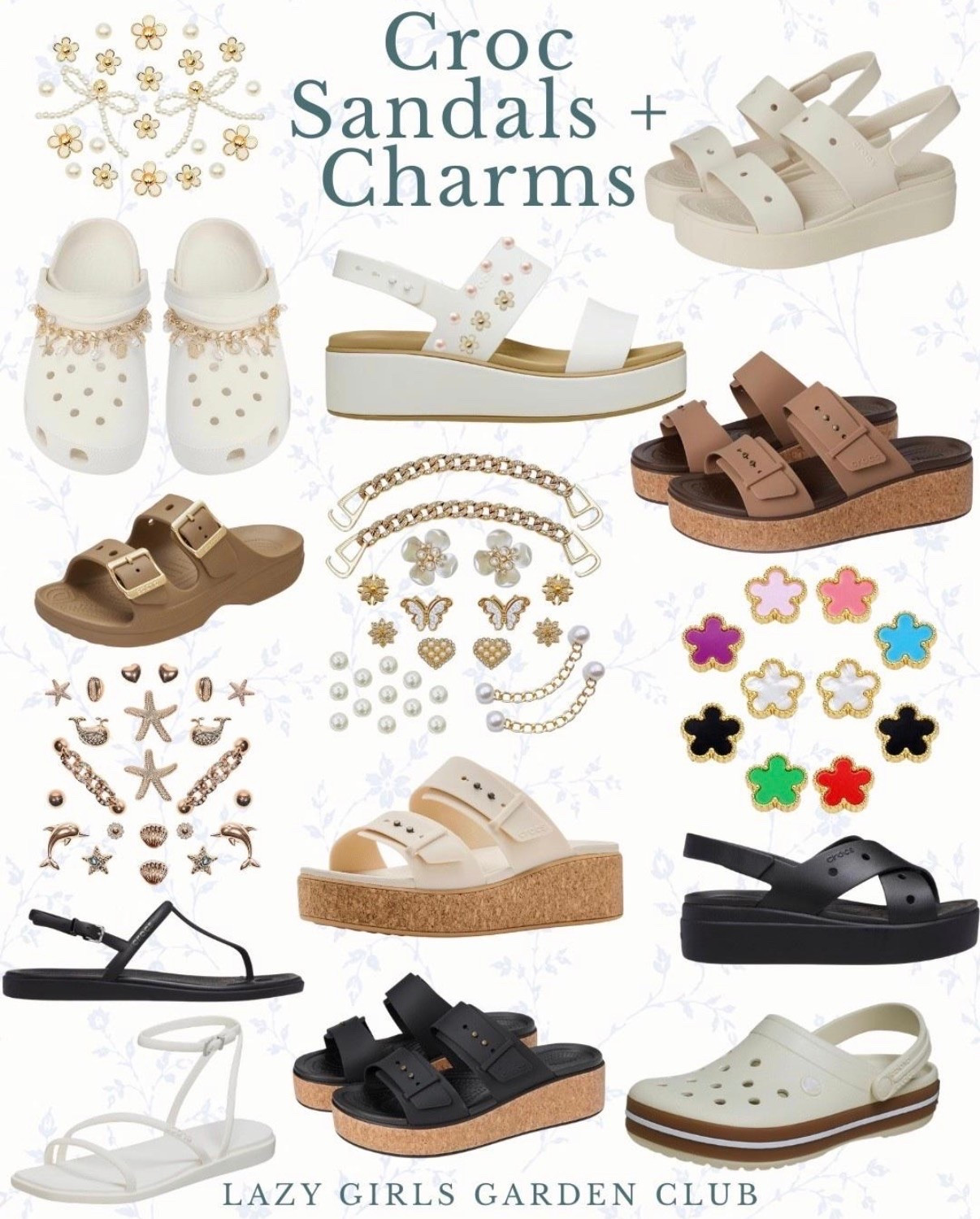 If you’re a Crocs person, summer is the perfect excuse to have a little fun with them 🌸💖🤍 I found some cute styles and charms that make them feel a little extra cheerful for the season!

#LTKmomlife #LTKSeasonal #LTKSaleAlert