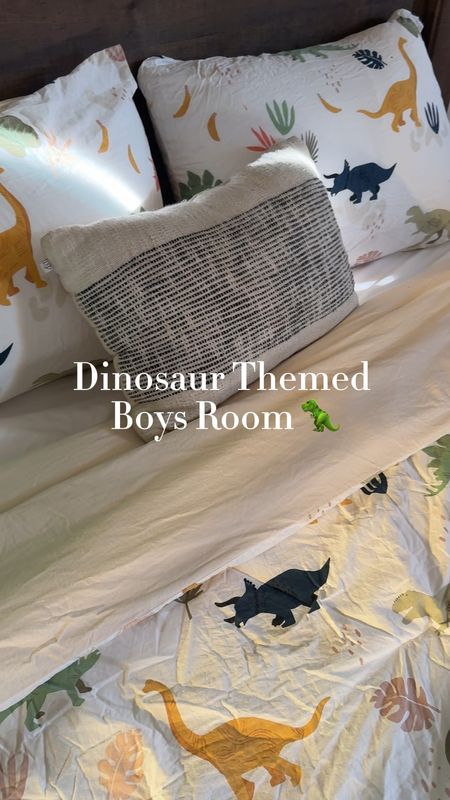Affordable toddler dinosaur themed room. #dinosaurroom #dinosaurdecor #toddlerboy #boyroom

#LTKVideo