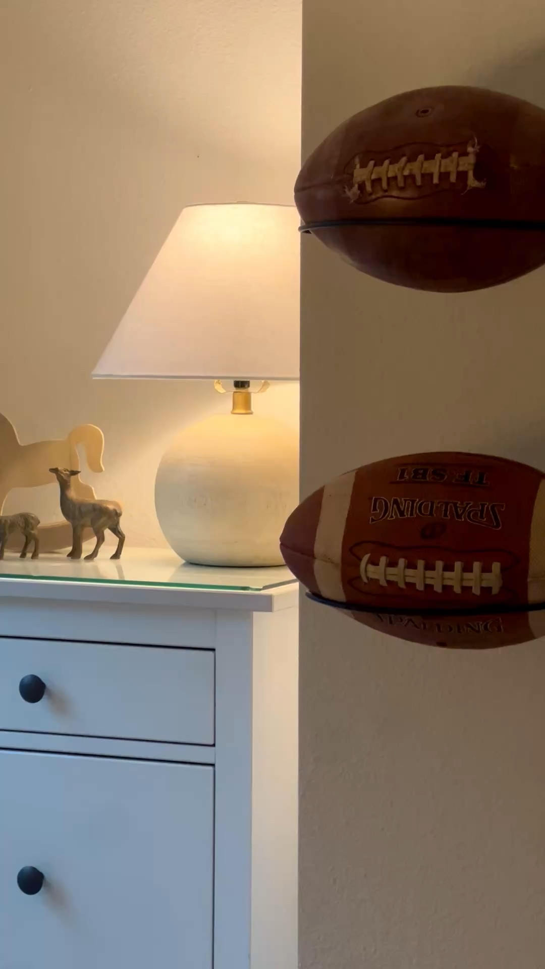 Football wall mounts 🏈

#LTKBaby #LTKHome #LTKmomlife