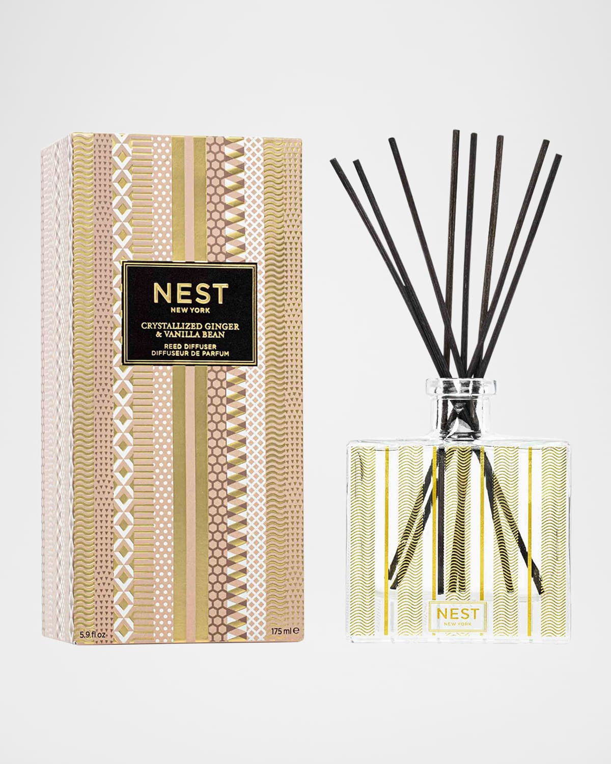 5.9 oz. Crystallized Ginger & Vanilla Bean Reed Diffuser | Neiman Marcus