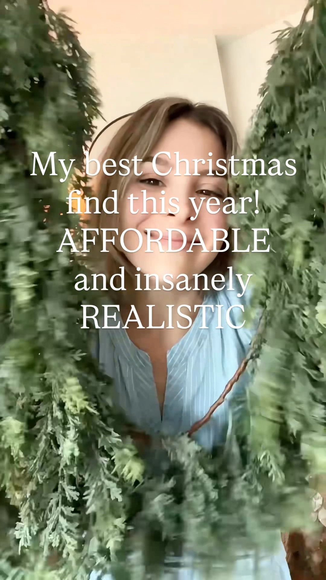 The most Affordable and insanely Realistic Christmas garland that you can use the whole winter!

#LTKhome #LTKstyletip #LTKwinter