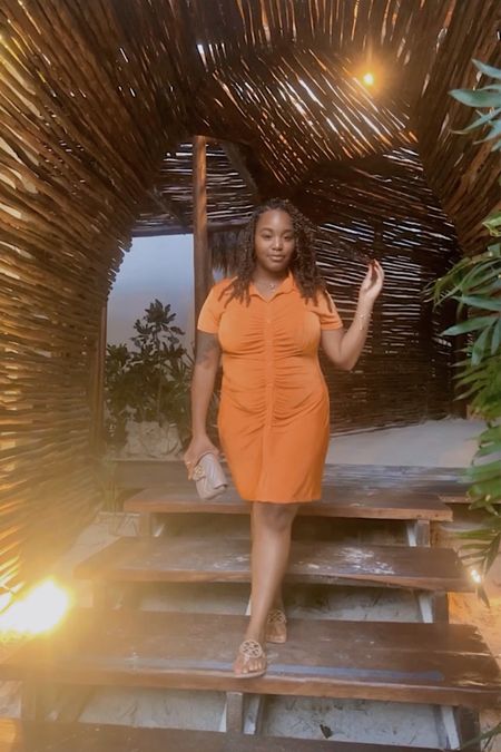 Oraaangeeee🙌🏾 the perfect outfit to dress up or down from #target 

#LTKunder50 #LTKtravel #LTKstyletip