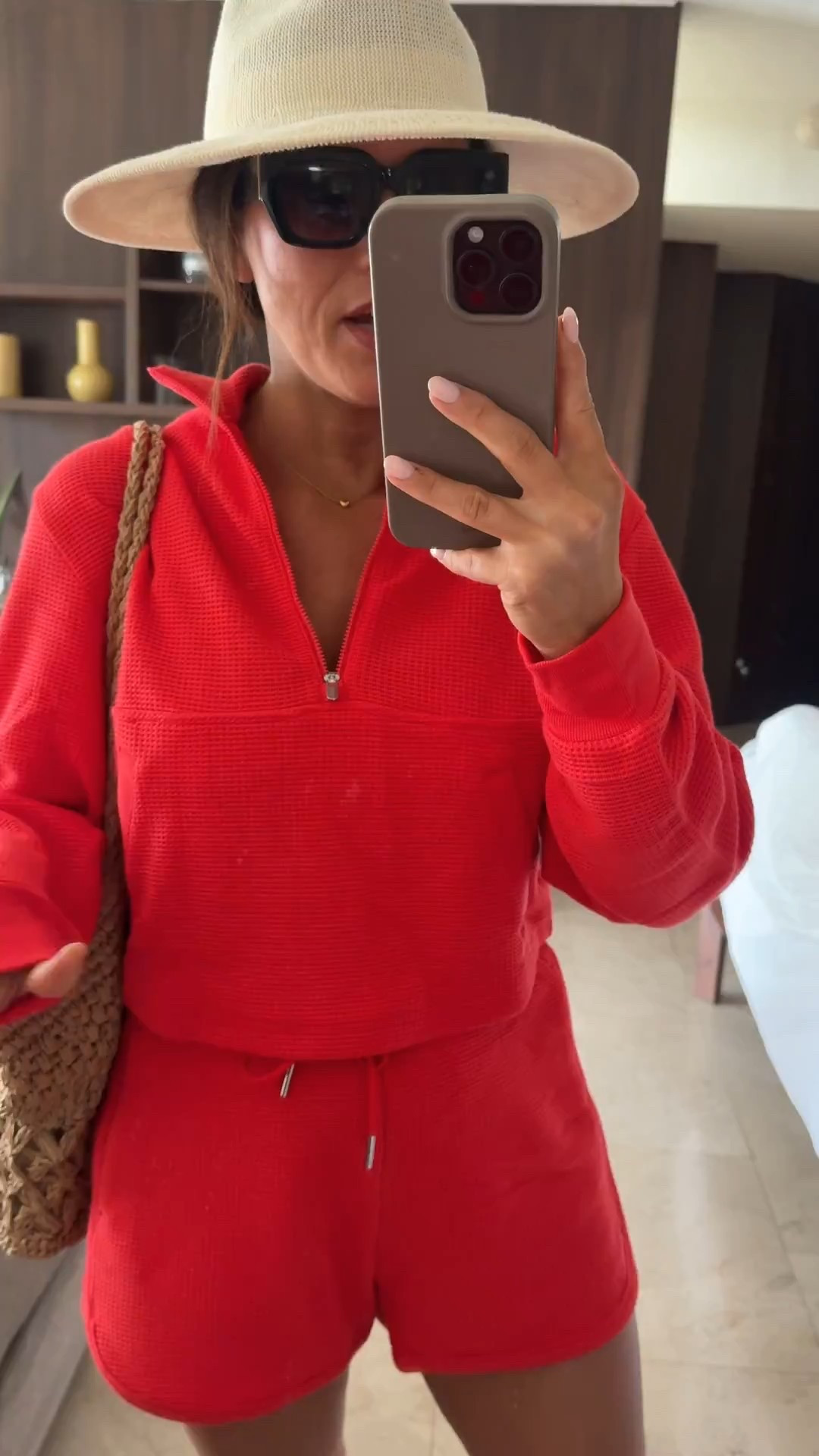 Wearing a small in this gorgeous red athleta set!! It such good quality and perfect for spring, travel, or everyday wear! 

Mom approved pretty set travel vacation mom life everyday wear summer wear mom outfit of the day vacation poolside wear busy mom VintagePickin 

#LTKActive #LTKdayinmylife #LTKSeasonal