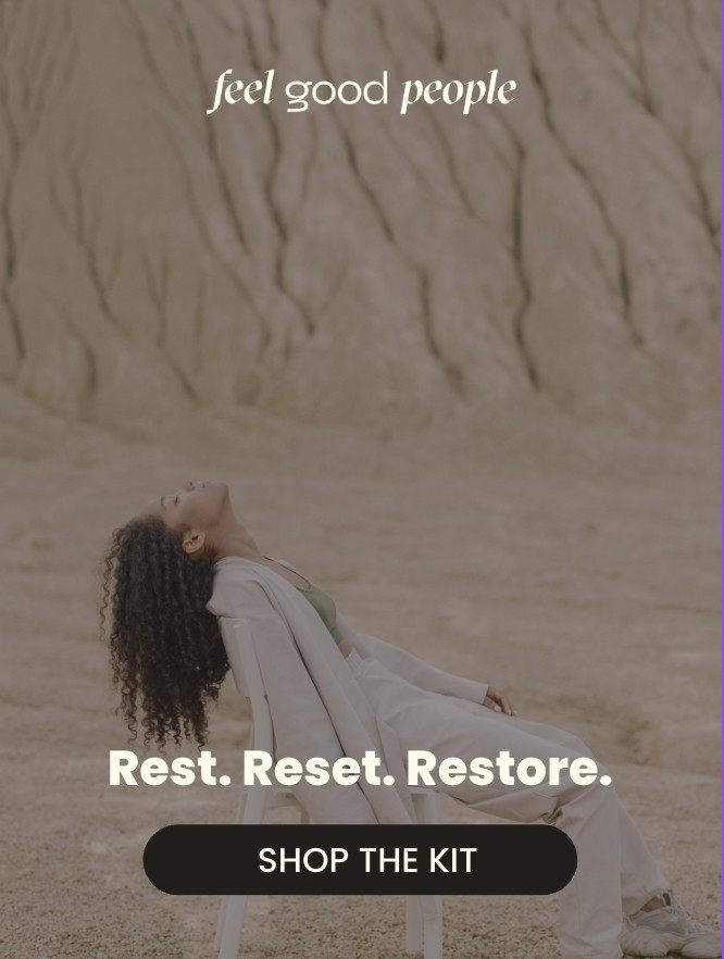 Your nervous system reset in one kit.

Pair with your Feel Good Mat to grounding essentials like palo santo, dry brush, fascia blaster + more... 

Everything you need to transition into fall steady, supported + stress-free.

#fallreset #nervoussystemhealth #stressrelief #selfcareritual #feelgoodliving #vibrationtherapy #lowtoxliving #wellnesstools #selfcarekit #restrestore #nervoussystemregulation 

 