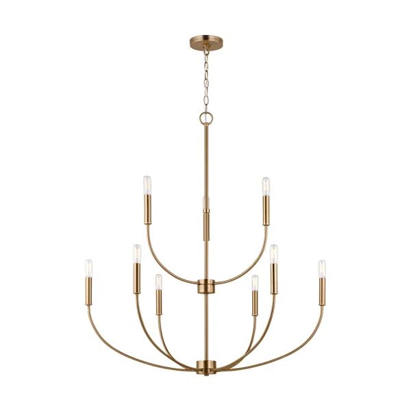 Kendrey 9 - Light Dimmable Classic / Traditional Chandelier | Wayfair North America