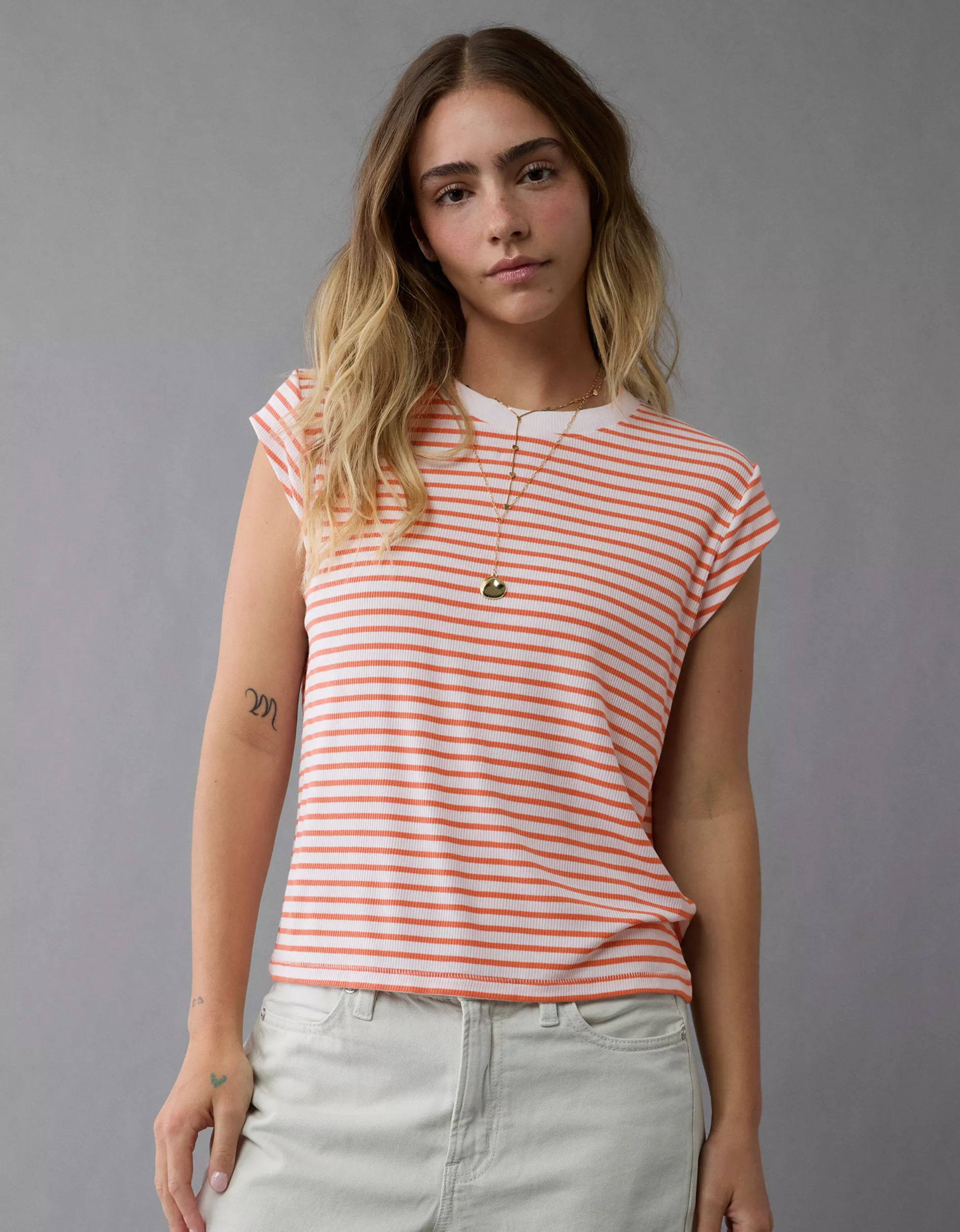 AE Soft & Sexy Muscle T-Shirt | American Eagle Outfitters (US & CA)