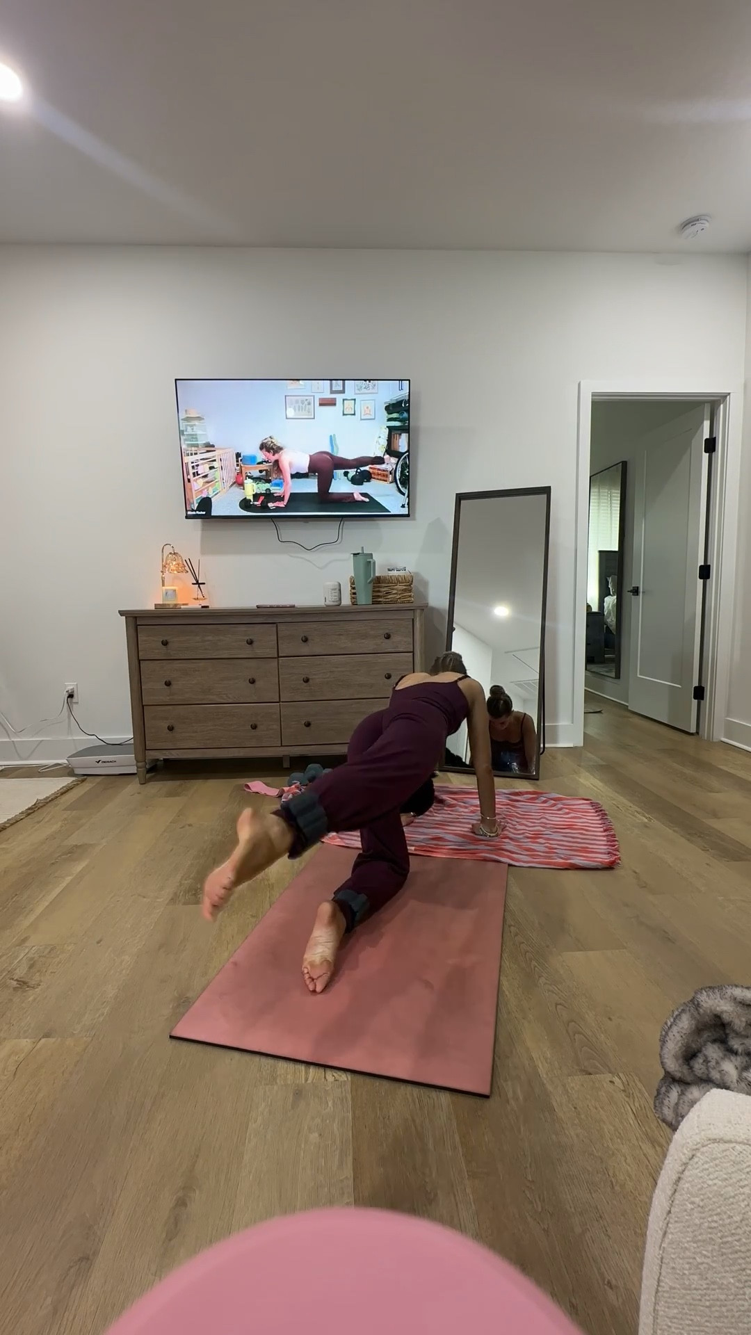 Amazon size XS OMKAGI Workout Sets for Women Padded Tank Tops Matching Straight Leg Yoga Outfits

My workout and workout gear for my daily workout. I take pilates classes from @lexfish  on Instagram she has a whole online platform and membership! Most of my pilates gear and tools are from Bala. Bala use code SLOANE15. 
#workoutgear #workoutwear #pilates #ootd #outfit #athleticwear #athleticoutfit #bikershorts #sportsbra #pilatesoutfit #athleisure #bala #pilatesworkout #pilateslovers #pilatestiktok #balabangles @lexfisher 
#ltkactive

#LTKActive #LTKfitnessgoals #LTKmorningroutine