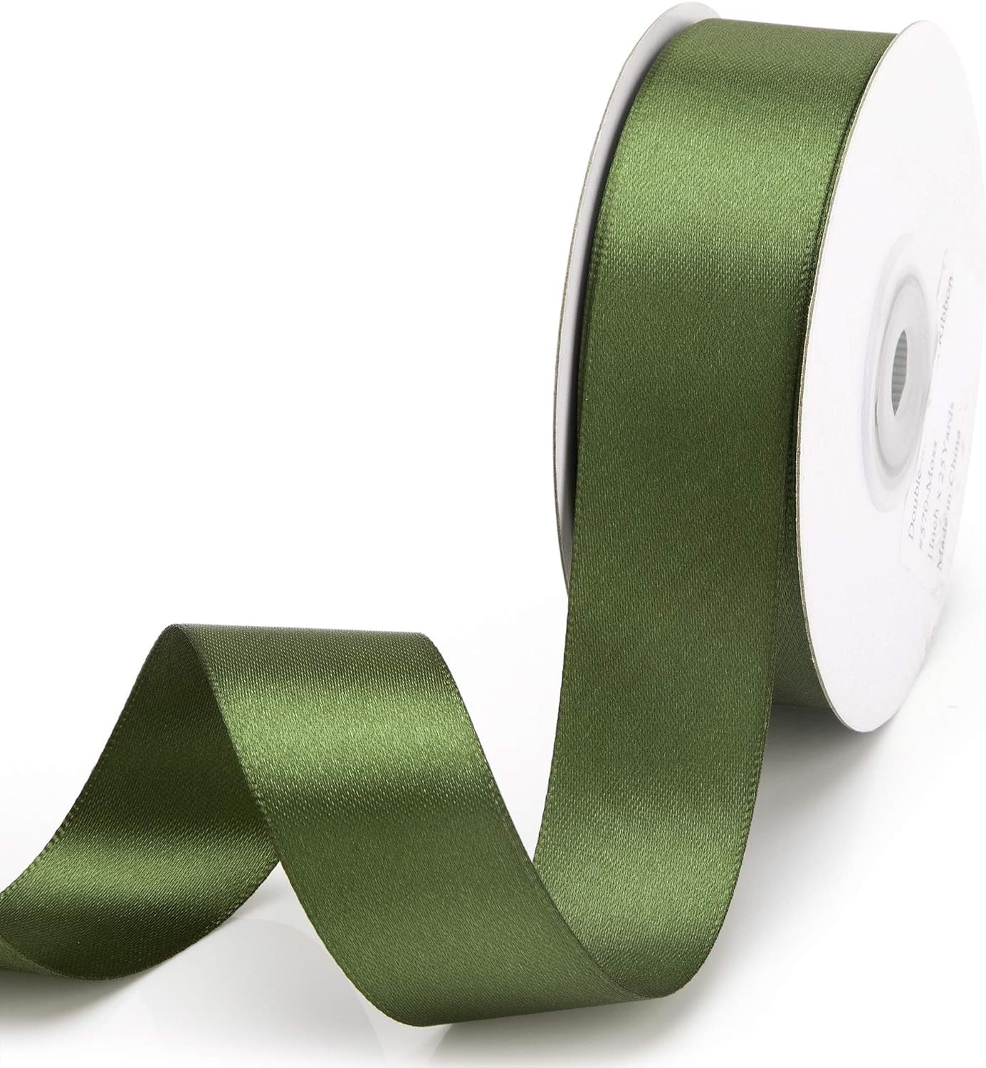 IHKFILAN Double Face Satin Ribbon 1Inchx25Yards Double Sided Solid Polyester Ribbon for Gift Wrap... | Amazon (US)
