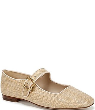 Sam Edelman Michaela Raffia Mary Jane Flats - 9 | Dillard's