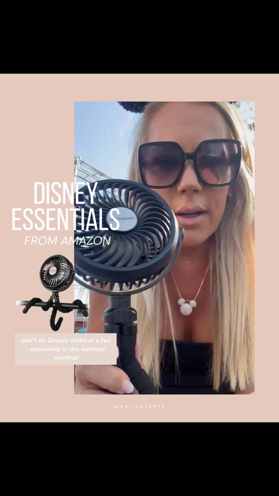 Disney park must-haves - stroller fan - stroller accessories 

#LTKFindsUnder50 #LTKKids #LTKTravel