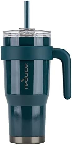 Amazon.com: Reduce 40 oz Tumbler with Handle and Straw, Stainless Steel with Sip-It-Your-Way Lid ... | Amazon (US)
