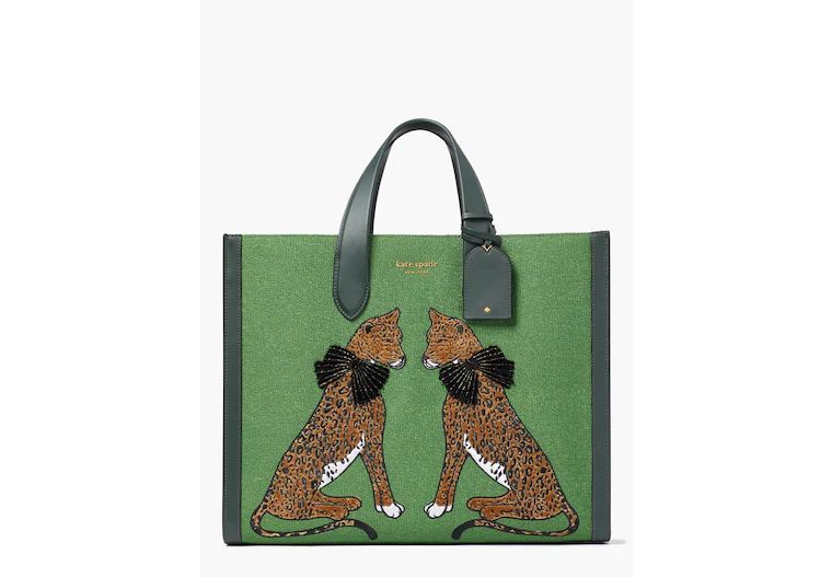 Manhattan Lady Leopard Large Tote | Kate Spade (US)