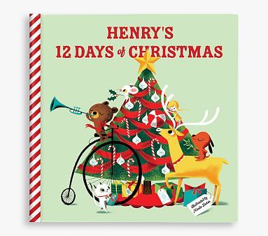 My 12 Days of Christmas Personalized Books | Pottery Barn Kids