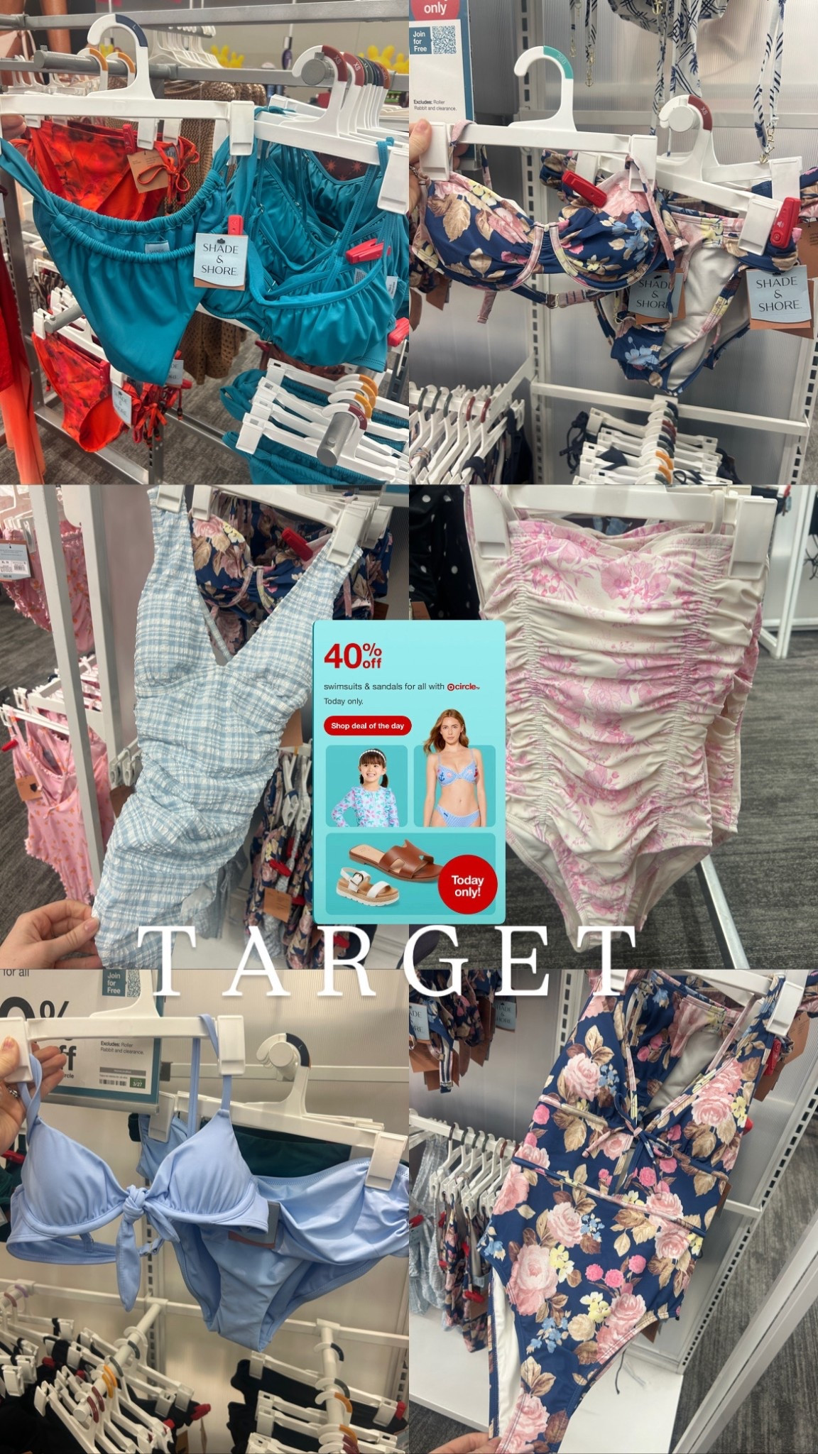 40% off swimwear today only!! 



#LTKgrwm #LTKootd #LTKSwim