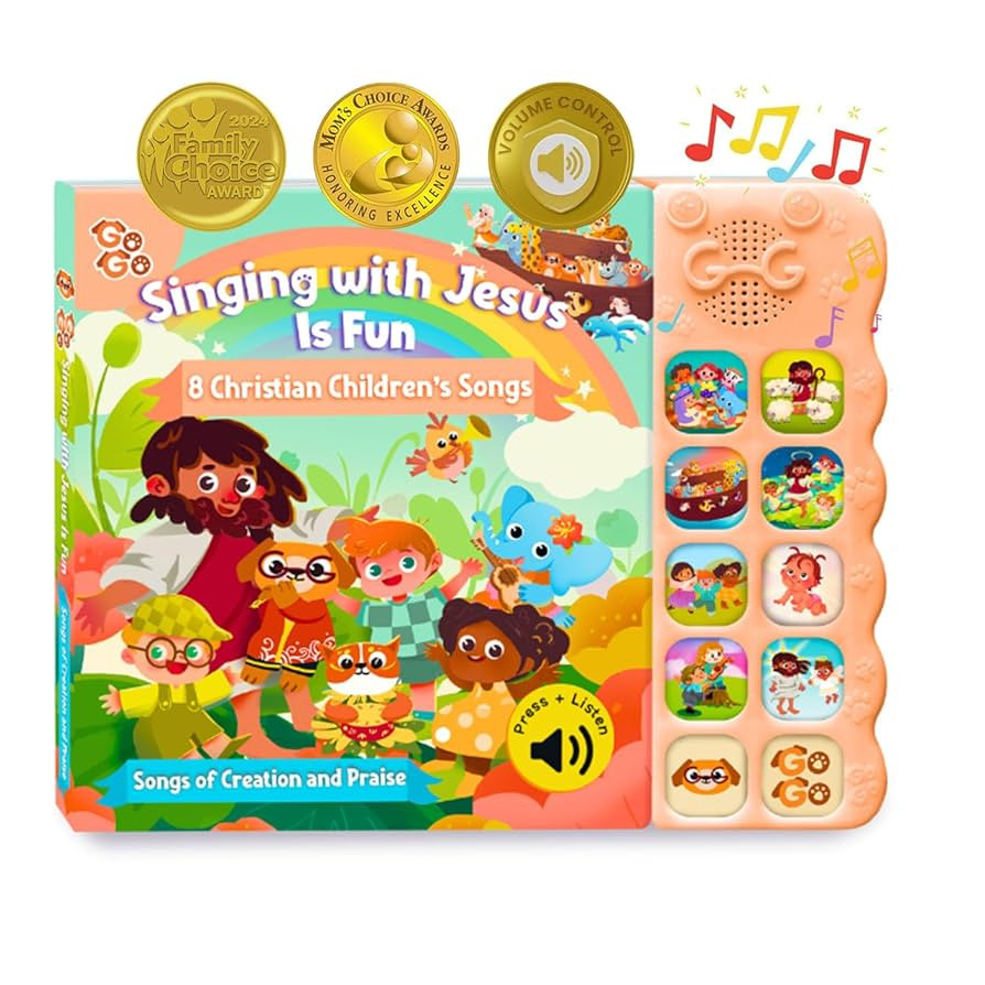 GO GO Songs of Creation and Praise: Christian Baby Books with 8 Songs, Singing Toy, Sound Play fo... | Amazon (US)