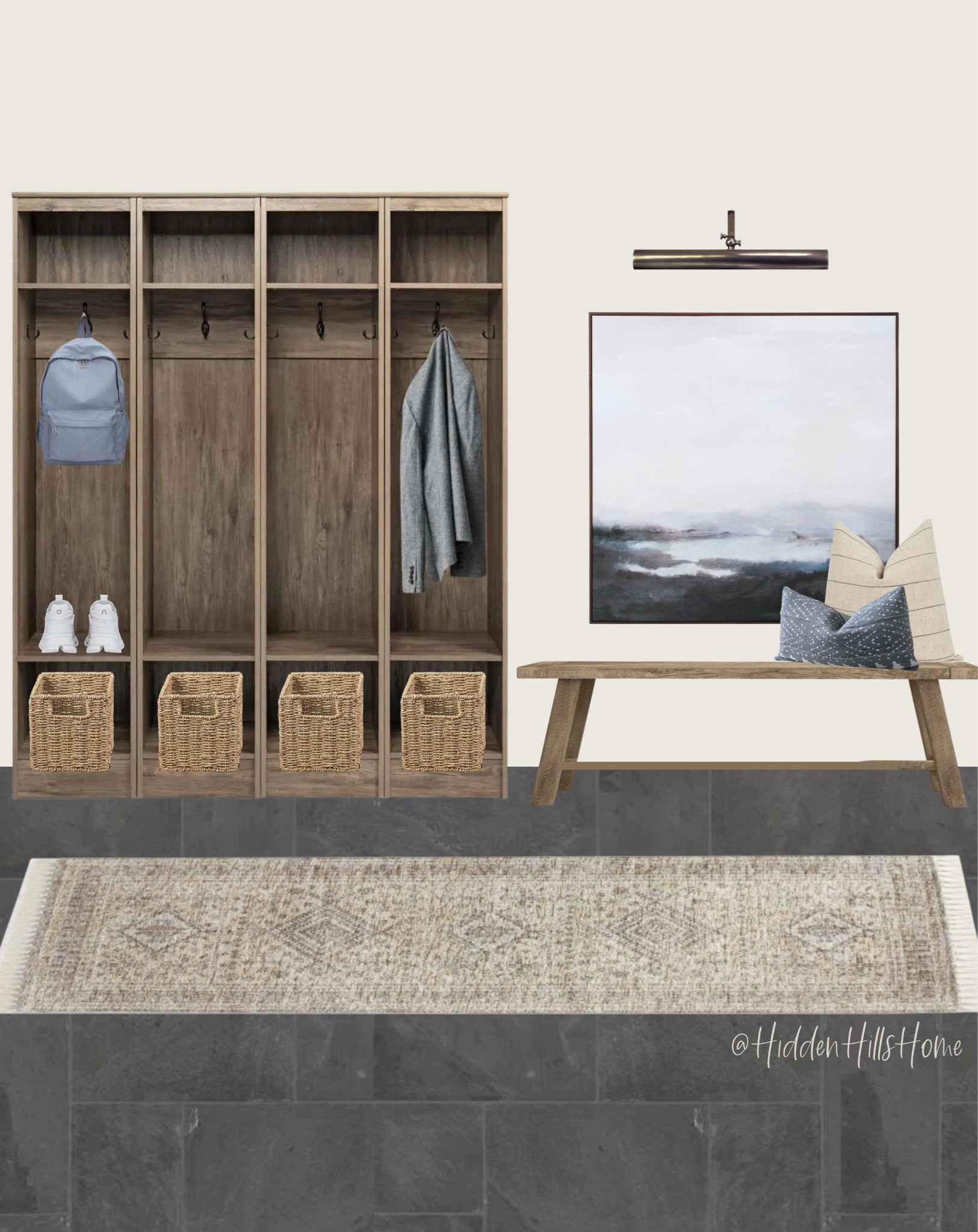 Mud room entryway decor, hall tree, entryway organization, entryway design, mudroom ideas, entryway bench, entryway runner, home decor #entryway #mudroom #homedecor

#LTKsalealert #LTKfamily #LTKhome