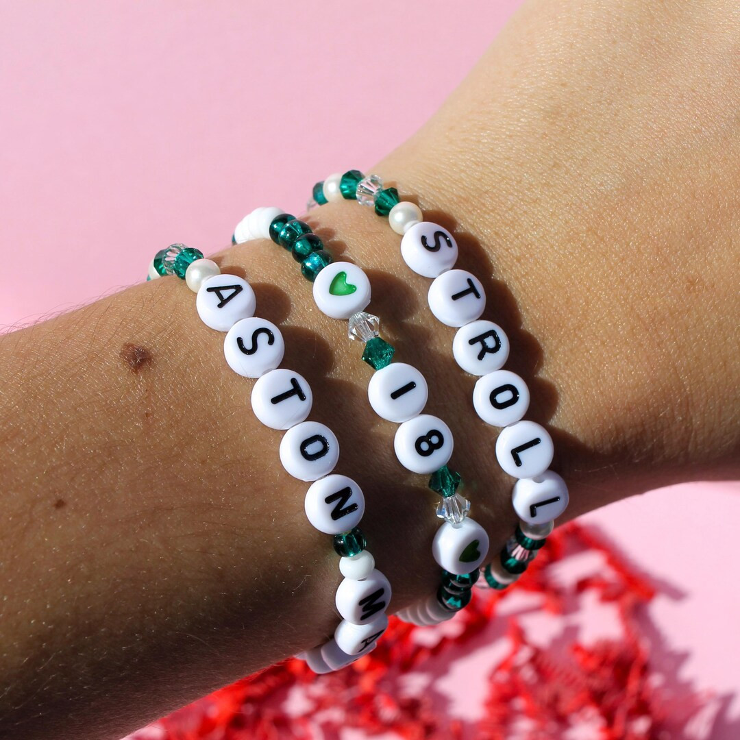 Lance Stroll Inspired Bracelet Stack | F1 | Formula One | Aston Martin | Superlicensed | F1 Brace... | Etsy (US)