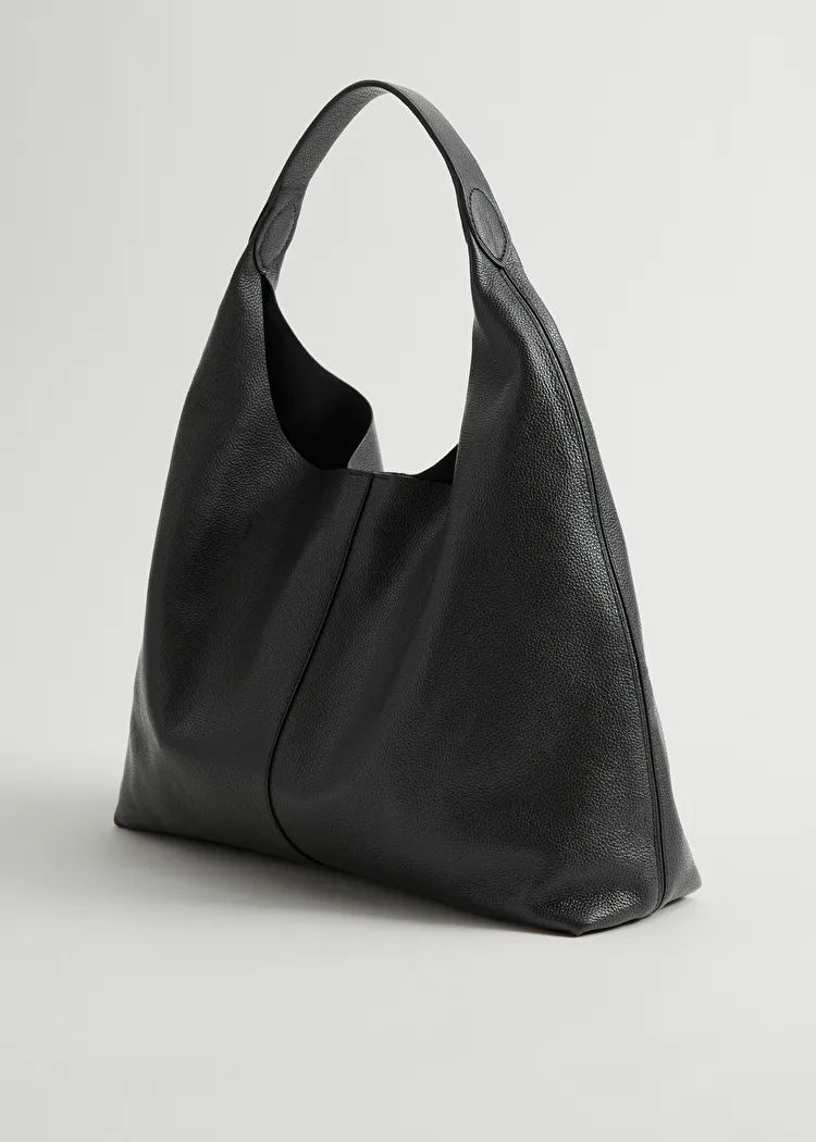 Large Leather Tote | & Other Stories US