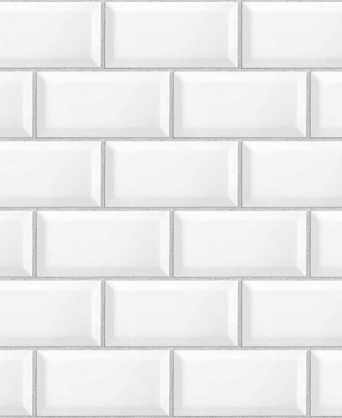NextWall Large Subway Tile Peel and Stick Wallpaper | Macys (US)