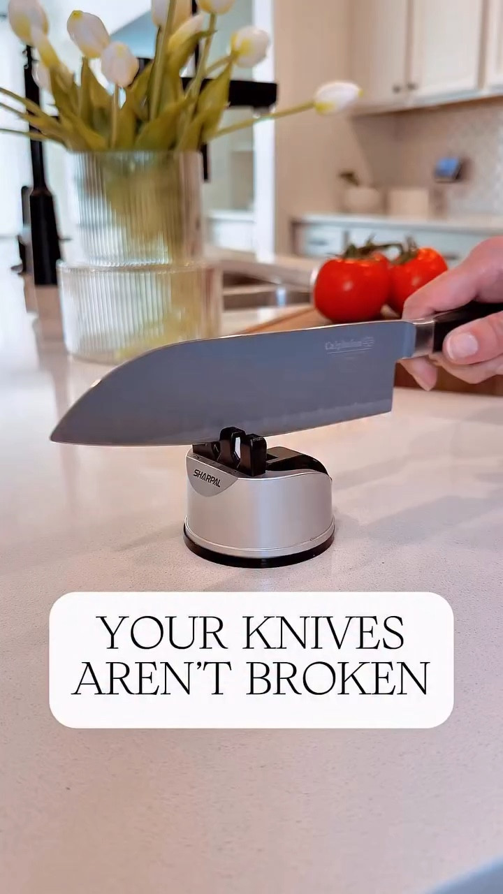 🎀 Follow + Comment “SHARP” and I’ll send you the link.

3-stage knife and scissors sharpener with a strong suction base that quickly restores dull blades and stores easily in any kitchen drawer.

#amazonfinds #amazonhome #amazonmusthave #amazonkitchenfinds #kitchenmusthaves @amazonhome @amazon @amazoninfluencerprogram @amazonfinds

#LTKmomlife #LTKHome #LTKOver40