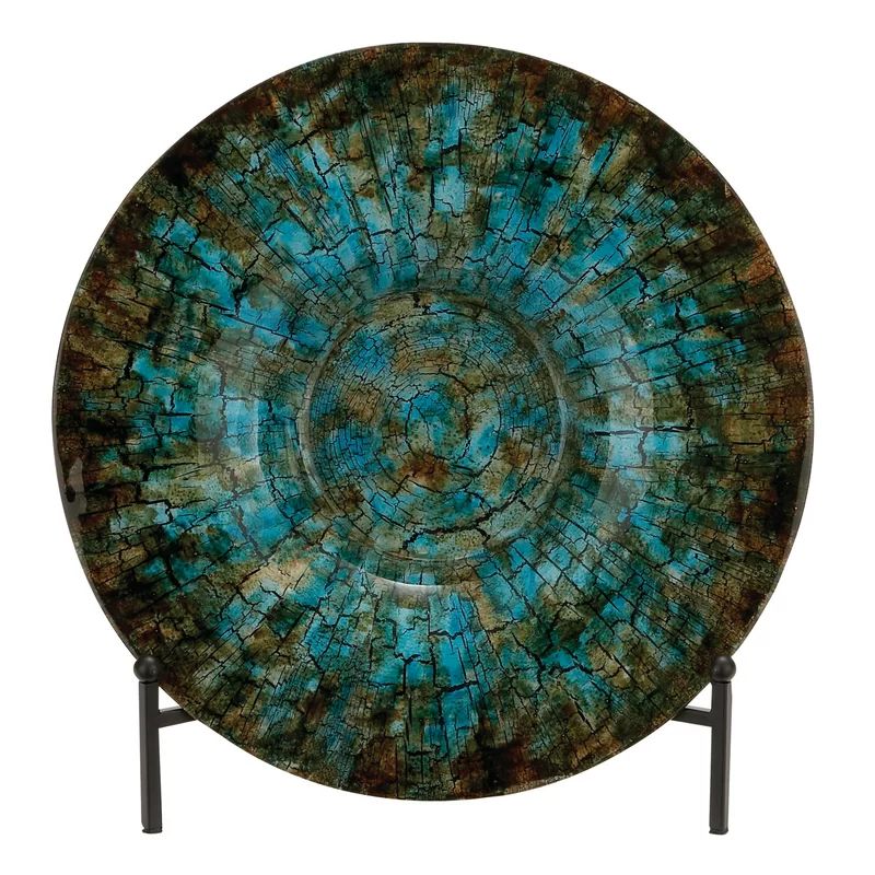 Round Glass Charger | Wayfair North America