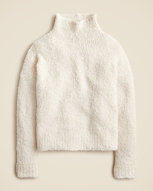 Turtleneck sweater in bouclé yarn | J. Crew US