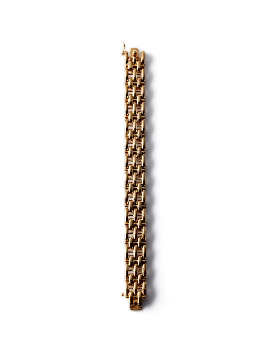 LEONORA LINK BRACELET, GOLD | Dorsey