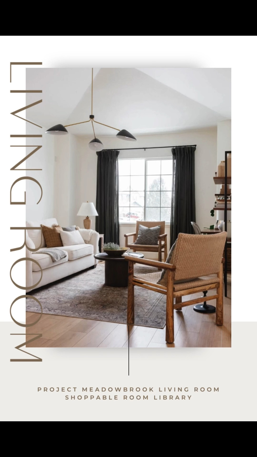 This front living room from #ProjectMeadowbrook had one big request: it needed to be both beautiful and incredibly functional. Our client wanted a space to relax and gather with guests—but also a quiet spot where the kids could do homework or an adult could take a Zoom call in peace. No small task, right?

To make it work, we carved out a workspace by the front window with a slim desk and comfy chair that blend seamlessly into the rest of the room. We layered in high-performance fabrics, a soft rug for playtime, and plenty of seating for hosting friends and family. Every detail was chosen to look elevated, but liveable.

If you're struggling with a space that needs to serve multiple functions, here’s your reminder: you don’t have to sacrifice style for practicality. Think dual-purpose furniture, unexpected layout tweaks, and mixing closed + open storage. A little creativity goes a long way!

Head to the blog to revisit the full reveal and see how we brought this room to life!

#LTKHome