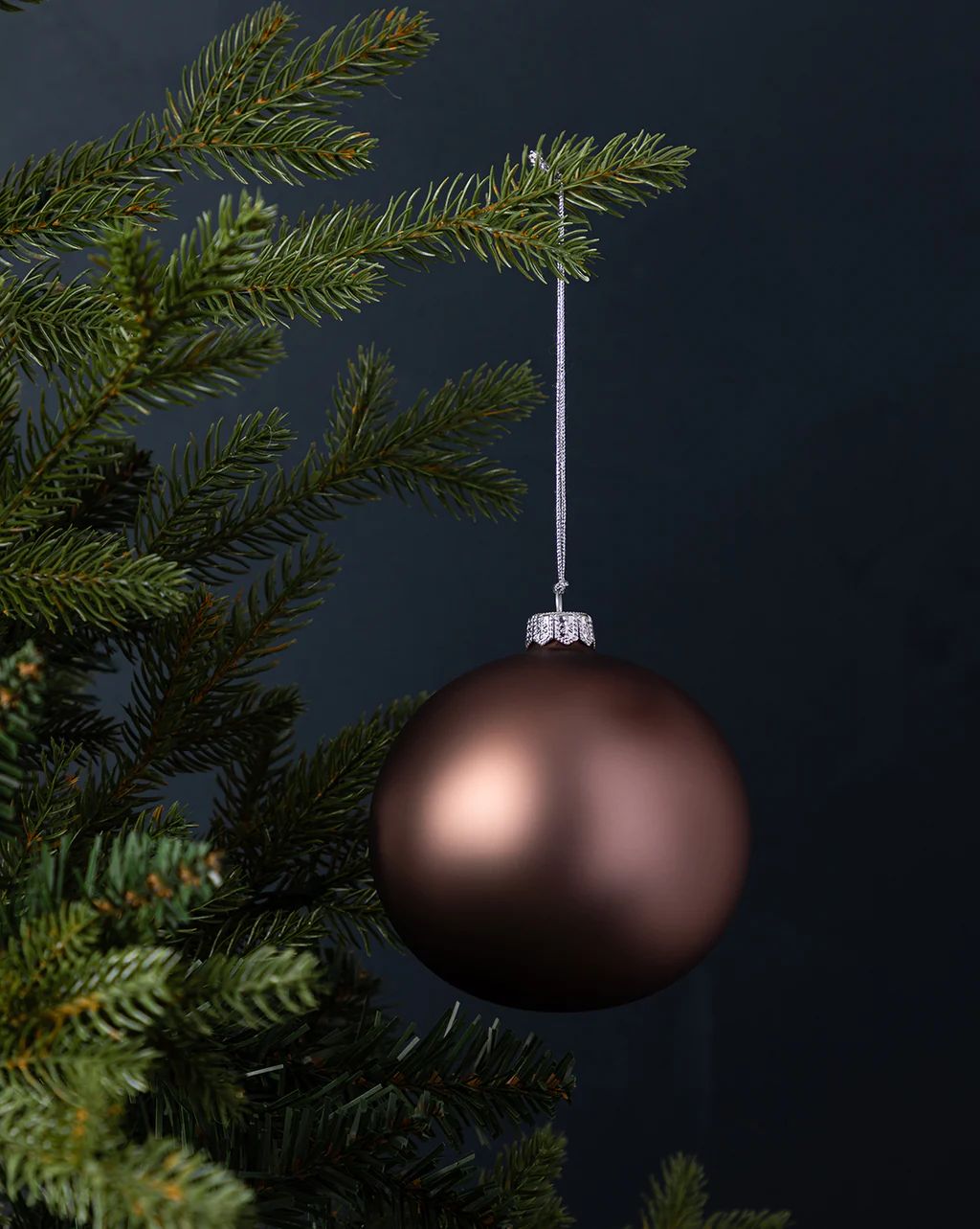 Matte Walnut Ornaments (Set of 4) | McGee & Co.