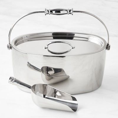 Crafthouse Oval Ice Bucket with Scoop Set | Williams-Sonoma