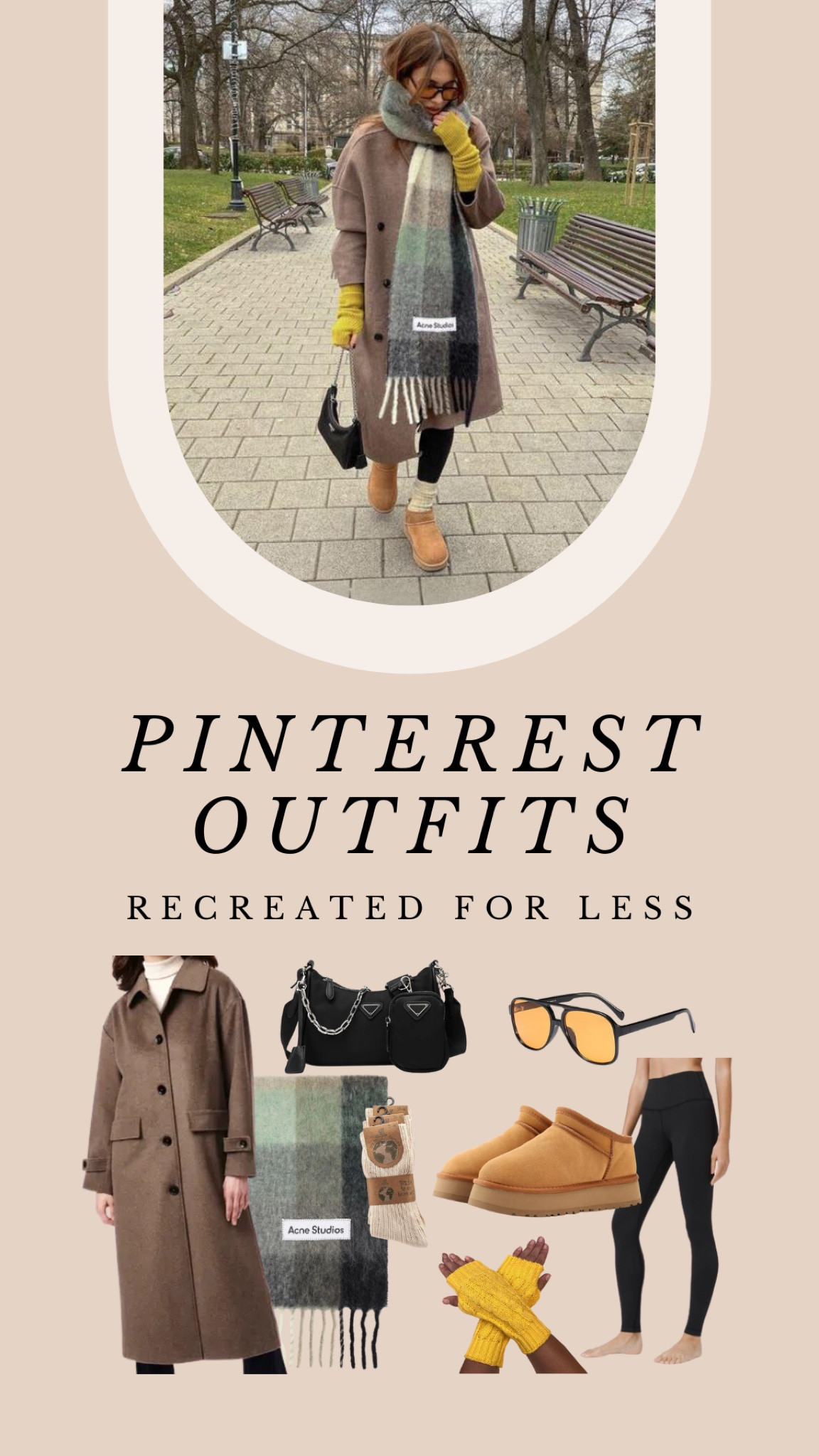 Recreating Pinterest outfits for less, so you don't have to! Here's how to recreate this perfect winter look with items from your favourite budget-friendly stores.

#LTKstyletip #LTKfindsunder100 #LTKfindsunder50