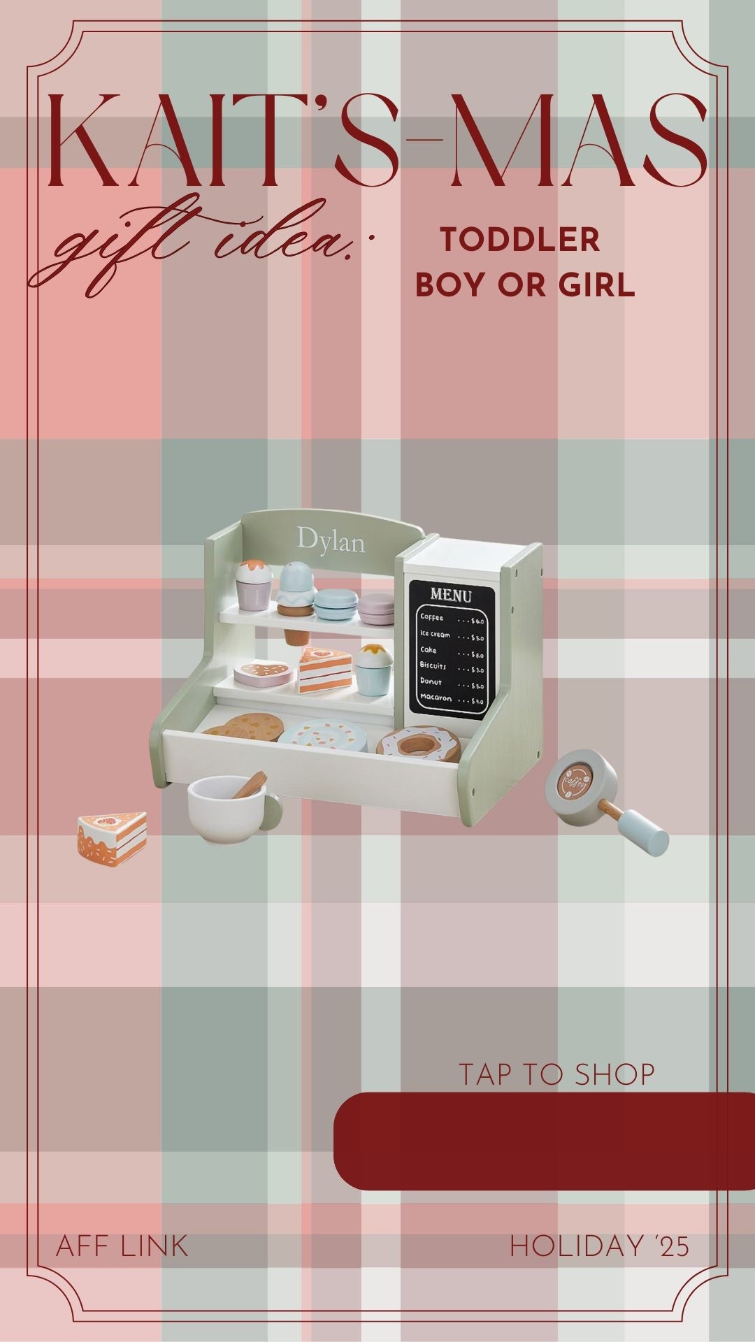 a toddler gift idea that still arrives by Christmas and you can get it personalized! On sale for under $50 right now! 

#LTKFindsUnder100 #LTKKids #LTKGiftGuide