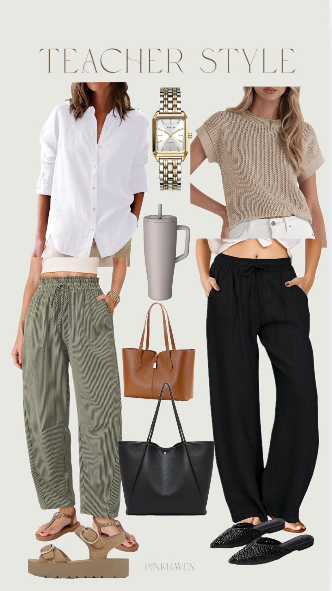 Women’s casual style outfits great for the office or a teacher. 

#amazonstyle #amazon #pants #tops #casual 

#LTKWorkwear #LTKU #LTKootd