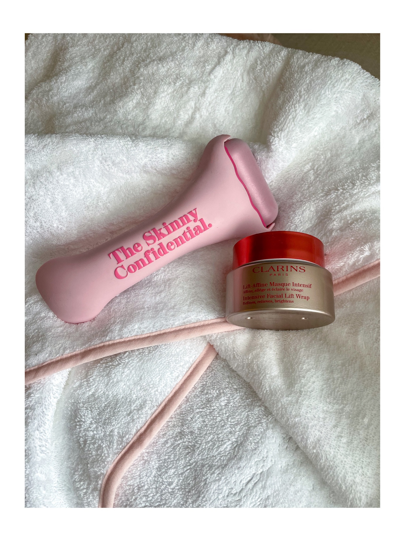 The best depuffing system! I love to use my Skinny Confidential ice roller every day, followed with the Clarins depuffing mask a few times a week. I’ve tried a few ice rollers on Amazon, and this one is by far the best. You can definitely tell a difference in the quality of this ice roller, even for the price! Let me know if you try it! 

#LTKbeauty #LTKfindsunder100