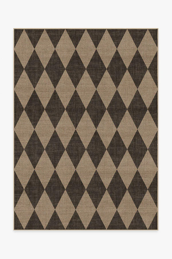 Palazzo Soft Black Re-Jute Rug | Ruggable