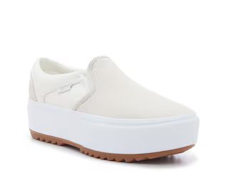 Vans Asher Platform Slip-On Sneaker - Women's | DSW
