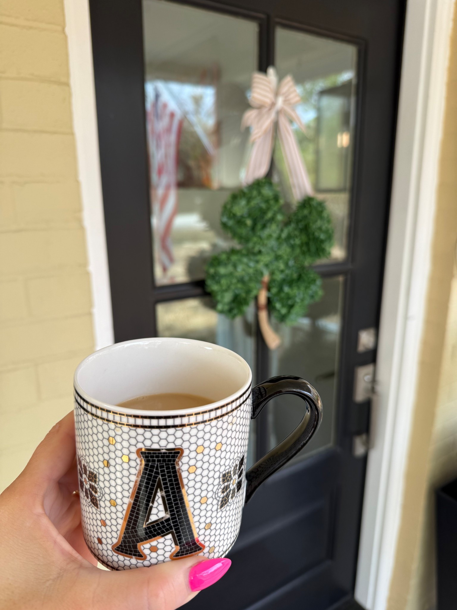 St. Patrick’s Day Front Door Decor☘️ Love this fun wreath! 

#LTKHome #LTKSeasonal #LTKSaleAlert