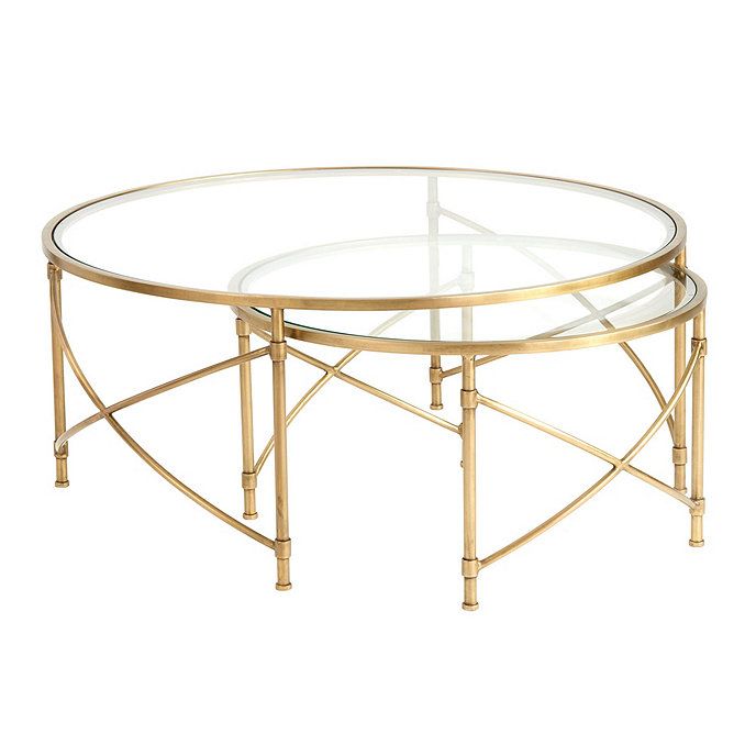 Maxwell Nesting Coffee Tables - Set of 2 | Ballard Designs, Inc.