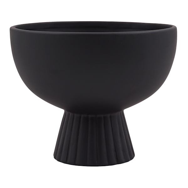 Tracey Boyd Black Ceramic Bowl, 7" | At Home