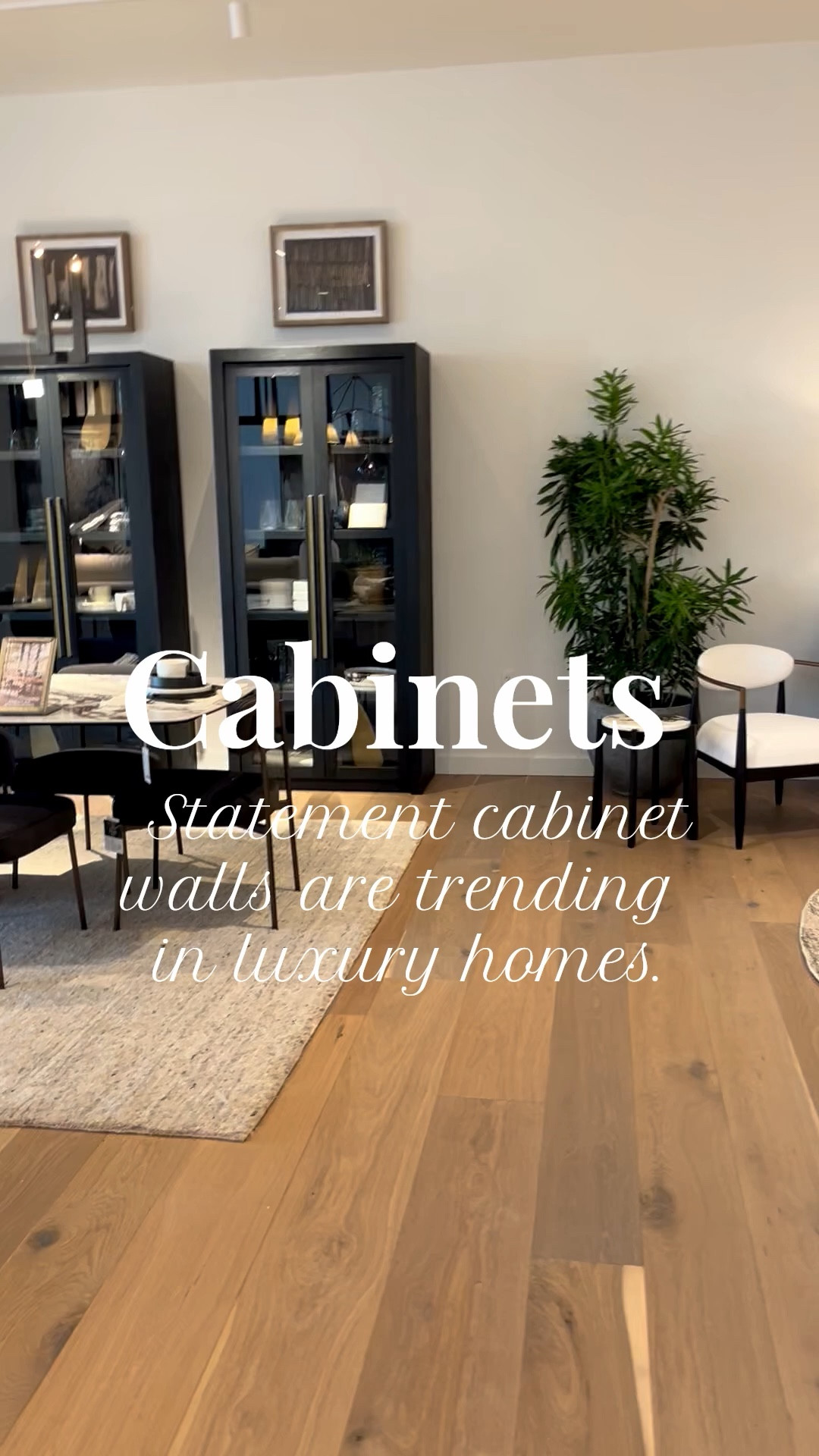 Cabinets styled in groups of 3 or 12 create a dramatic statement wall designers love. Push them together for a built-in look or keep them slightly separated for a layered display wall. Perfect for styling books, art, objects, and collected pieces throughout your home.

Tap to shop the cabinet pieces I use for statement walls on LTK.

#AmandaCoDesign #OurHouse #Arhaus

#LTKdayinmylife #LTKselfcare #LTKHome