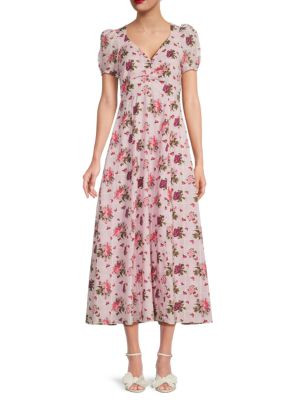 Dandy Floral A Line Dress | Saks Fifth Avenue OFF 5TH