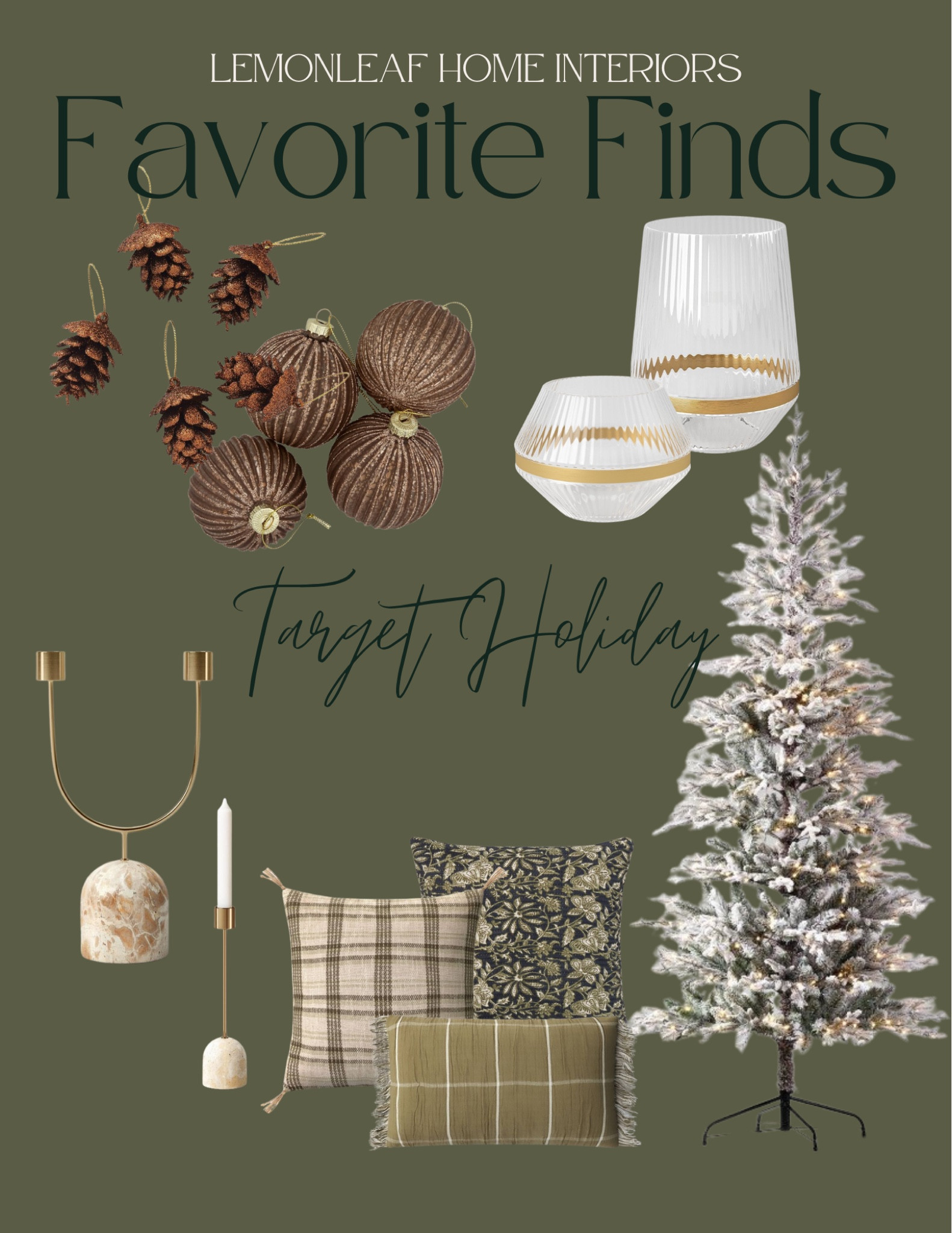 Target home furnishings for a perfect winter or holiday setting. 



#LTKHoliday #LTKhome #LTKfindsunder100