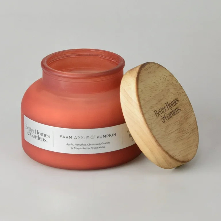 Better Homes & Gardens Farm Apple Pumpkin 18oz Scented 2-wick Candle | Walmart (US)