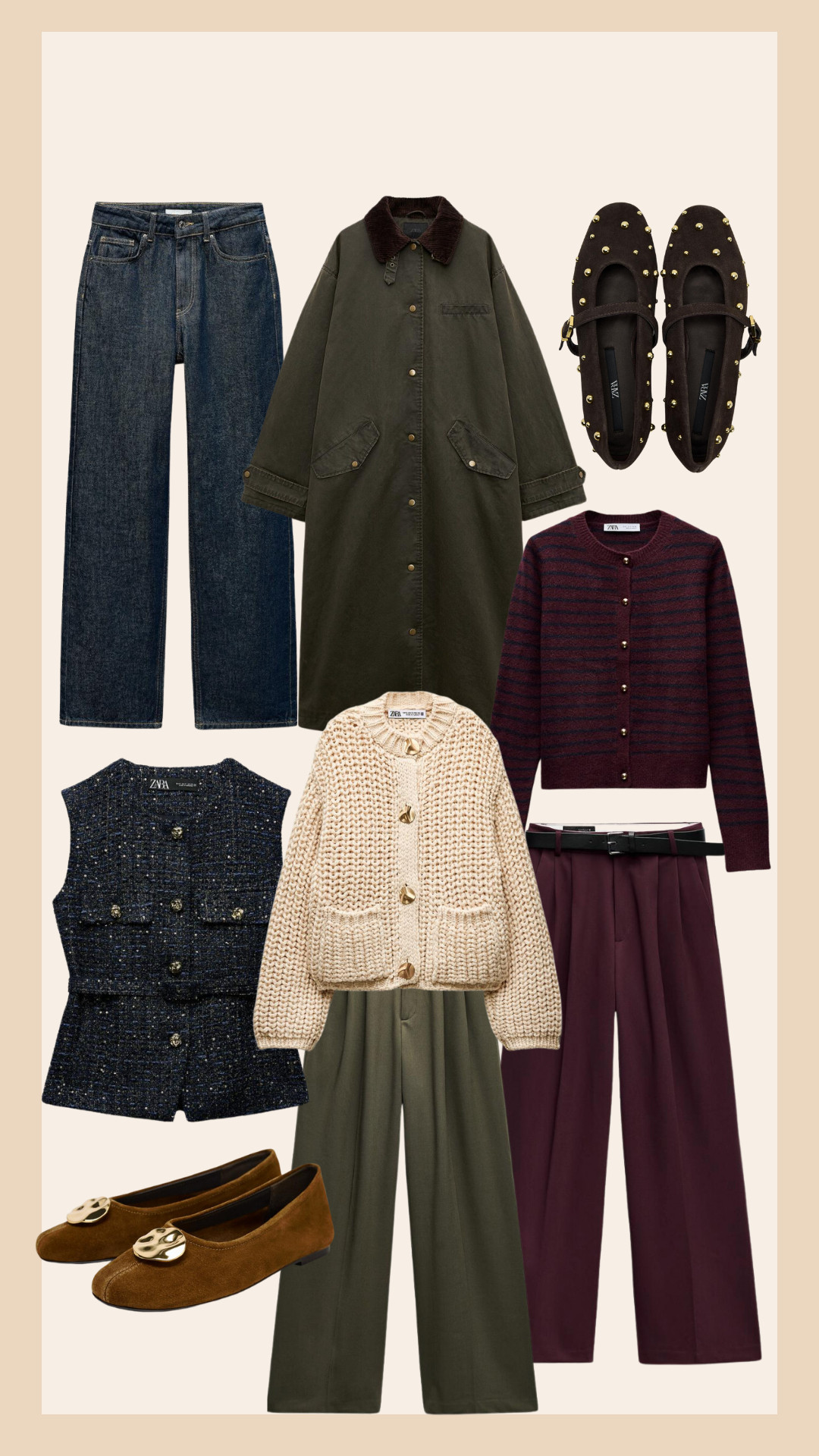 a roundup of some of my recent zara finds 🤎 

 #LTKSeasonal #LTKStyleTip #LTKWorkwear